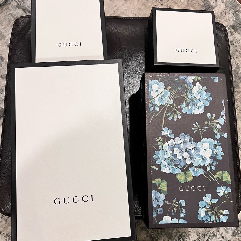 Authentic Gucci boxes. Various sizes